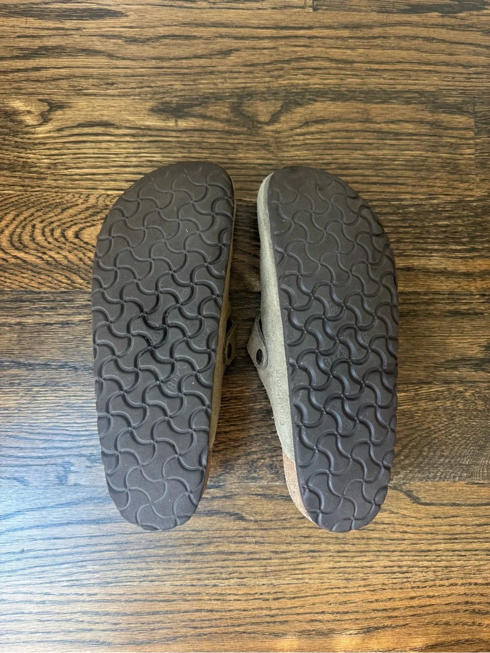 Men's Suede Birkenstock Boston Clog